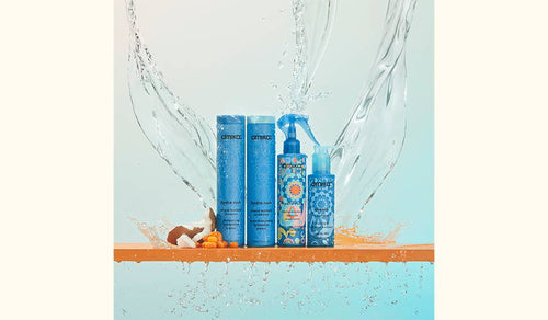 drench your hair with NEW hydro rush intense moisture collection