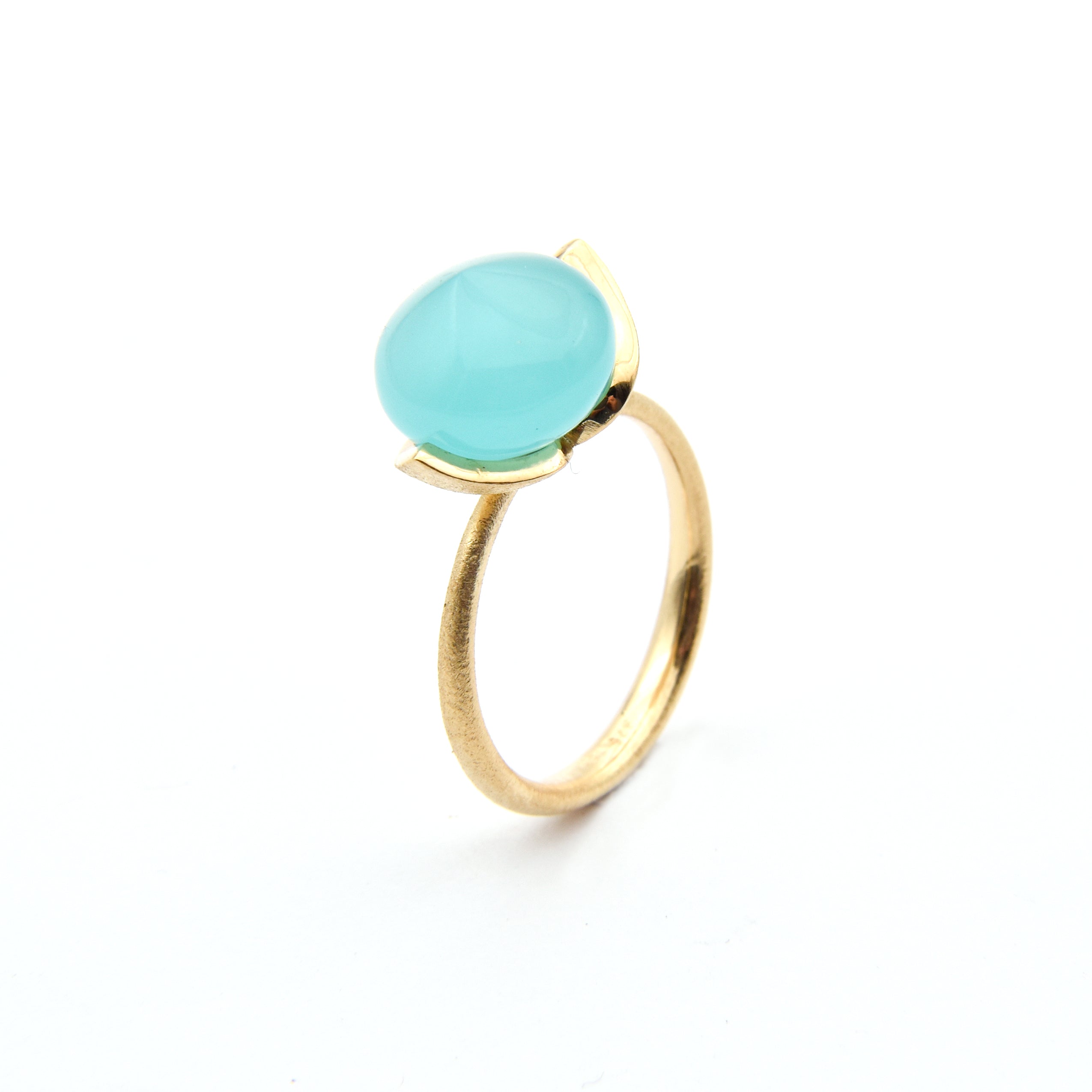 Dolce Ring "medium" mit Chalcedon rec. 925/-