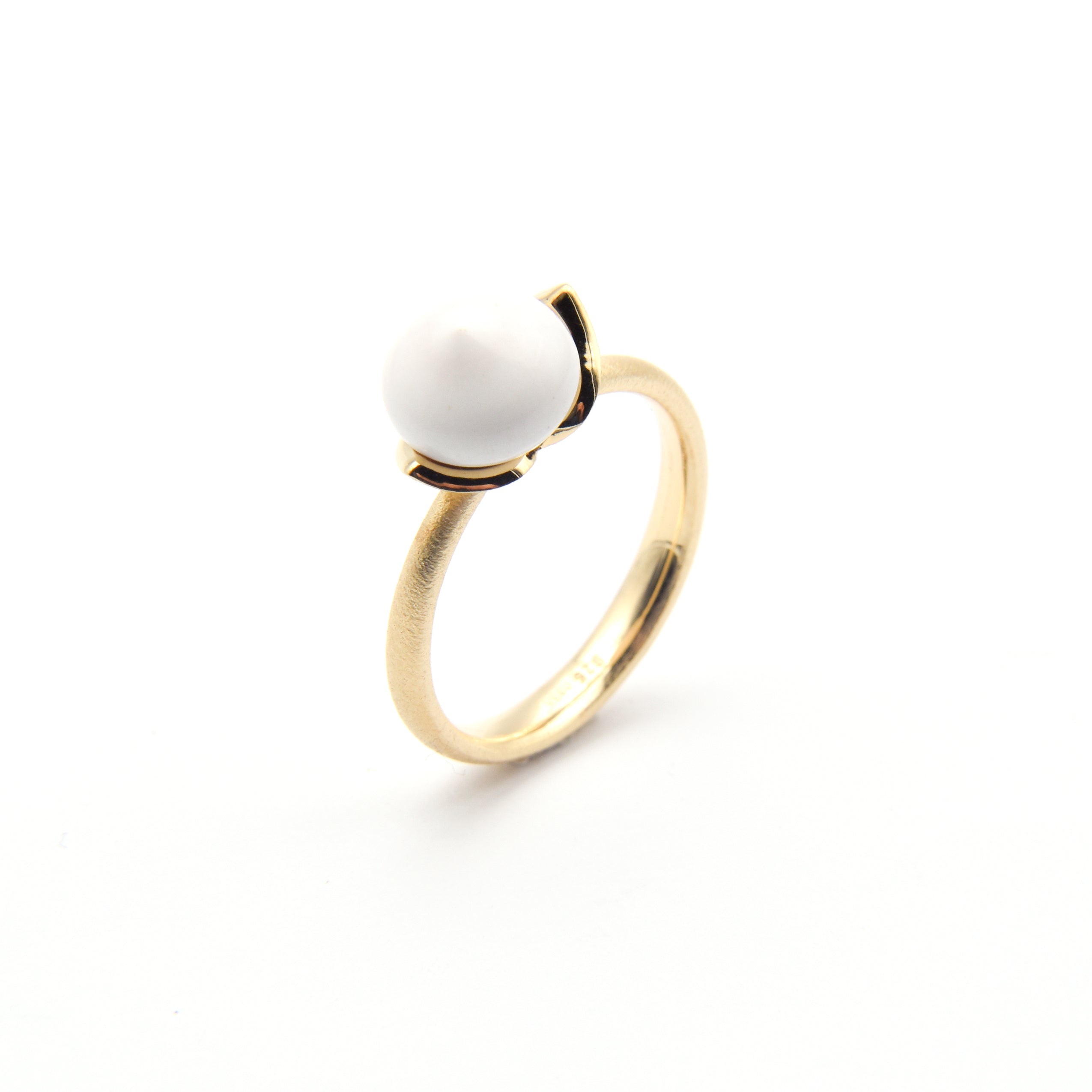 Dolce Ring "smal" mit Kascholong 925/-